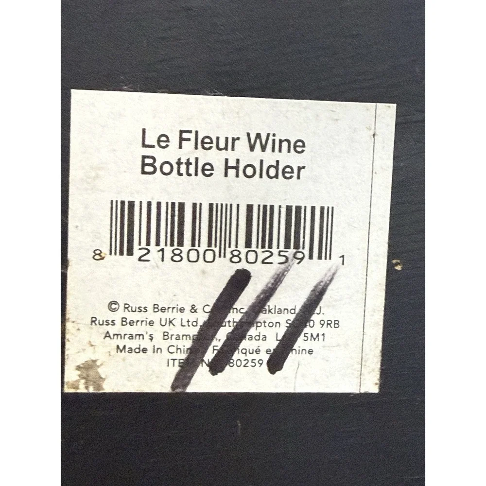 Decorative Wooden Wine‎ Bottle Storage Box With Floral Design Great Gift